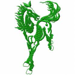 Horses Embroidery Design 6 Horses Embroidery Design 6